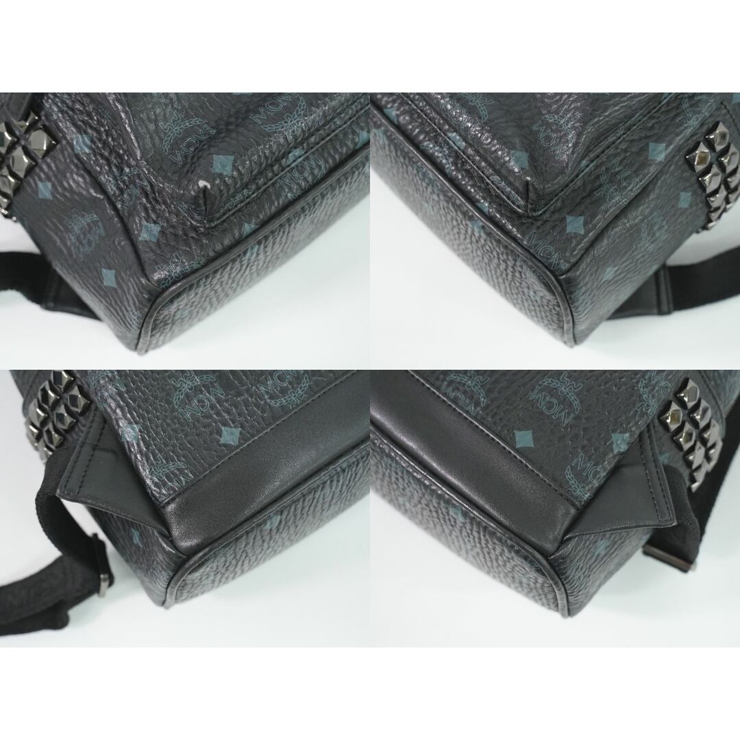 MCM - 本物 エムシーエム MCM ヴィセトス スタッズ リュック MCM - 本物 エムシーエム MCM ヴィセトス スタッズ リュック