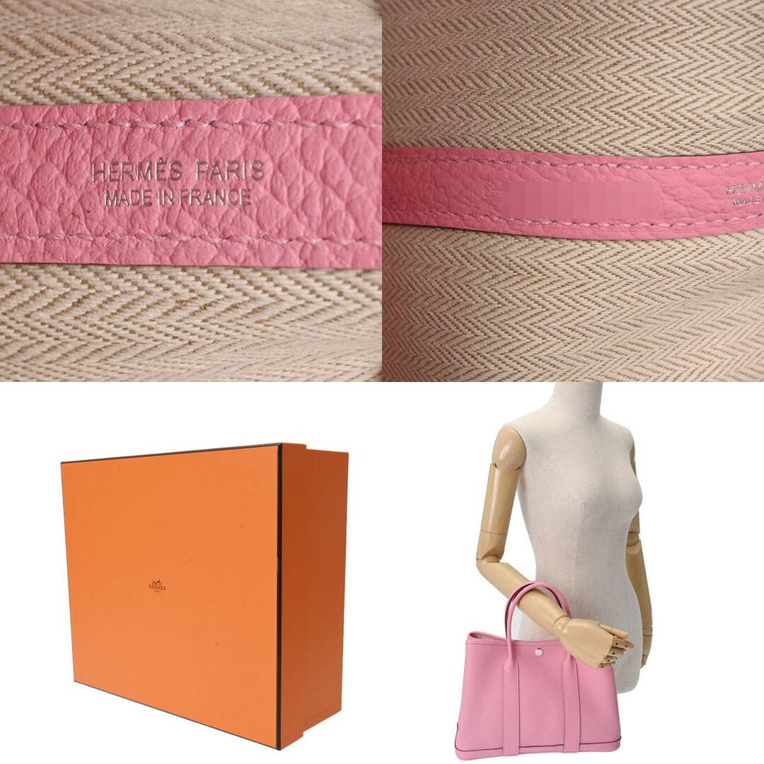 Hermes(エルメス)のエルメス ガーデンパーティ TPM ハンドバッグ ピンク レディースのバッグ(ハンドバッグ)の商品写真