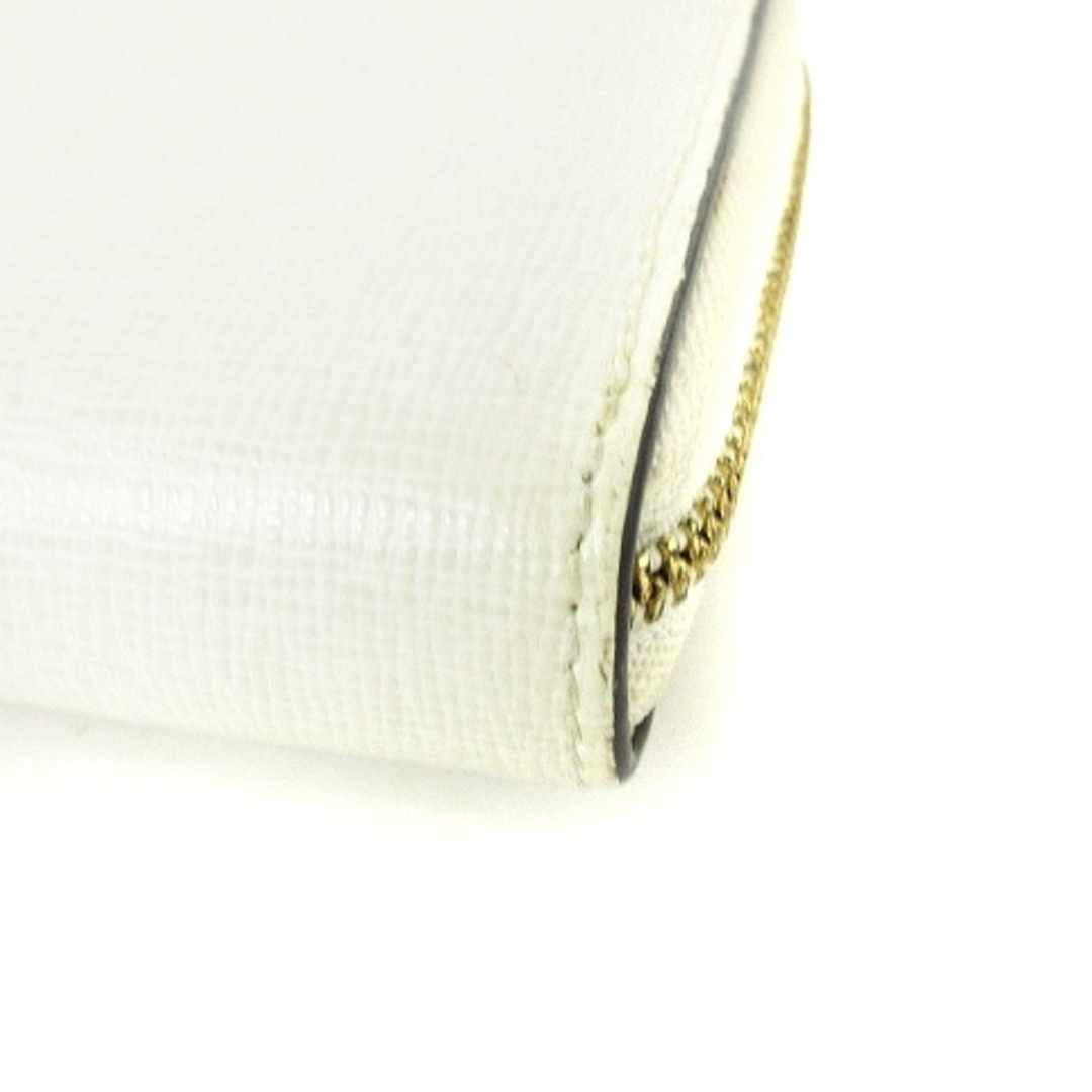 Furla(フルラ)のフルラ 長財布 L字ファスナーストラップ 白 ホワイト ■GY14 レディースのファッション小物(財布)の商品写真