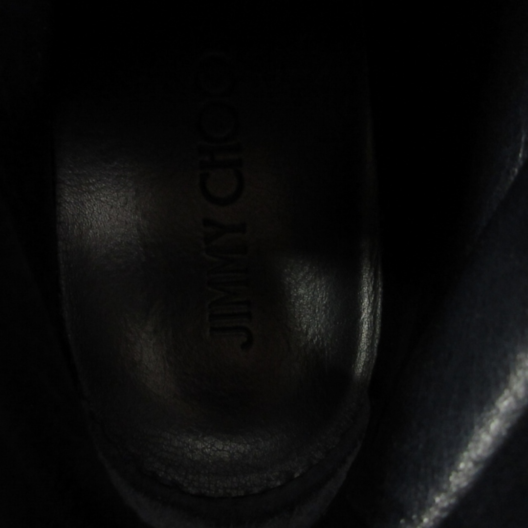 JIMMY CHOO(ジミーチュウ)のジミーチュウ スニーカー ジャーマントレーナー 40 約25cｍ 紺 ■GY26 メンズの靴/シューズ(スニーカー)の商品写真