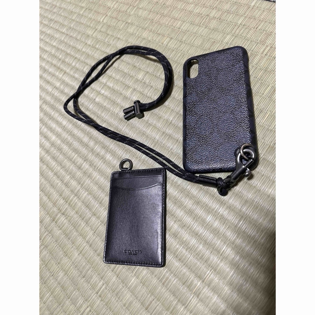 COACH(コーチ)のコーチ　iPhonexs 用　スマホカバー及びカードパスケース スマホ/家電/カメラのスマホアクセサリー(iPhoneケース)の商品写真