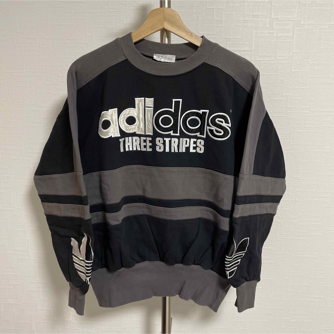 adidas - 80s〜90s『adidas』アディダス スウェット トレーナー 万国旗