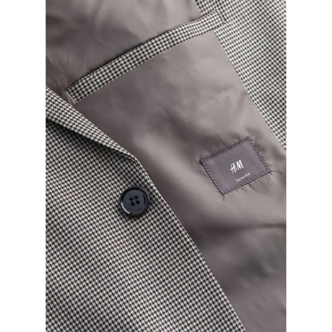 H&M(エイチアンドエム)の【新品】新作 H&M スリムフィットジャケット メンズのジャケット/アウター(テーラードジャケット)の商品写真