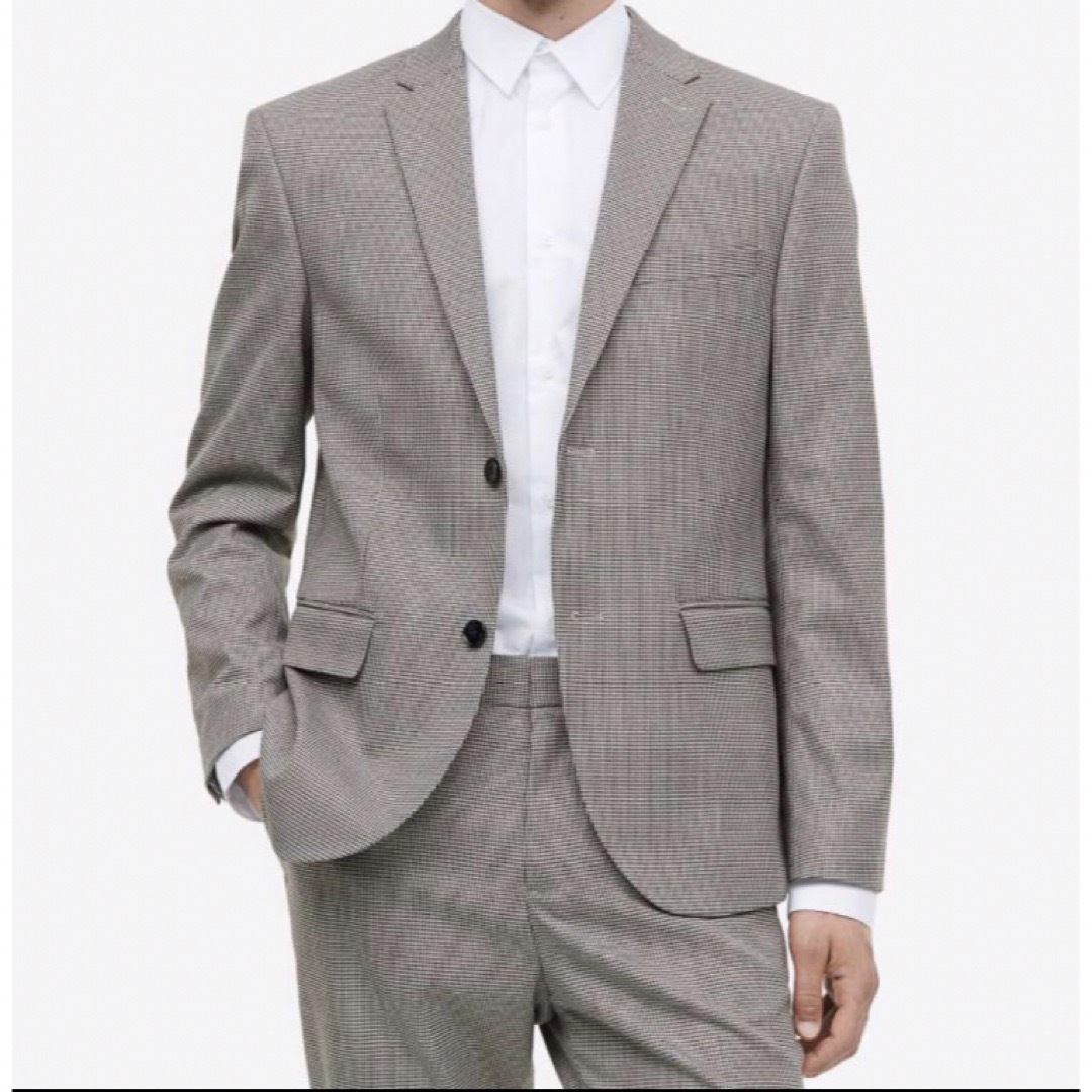 H&M(エイチアンドエム)の【新品】新作 H&M スリムフィットジャケット メンズのジャケット/アウター(テーラードジャケット)の商品写真