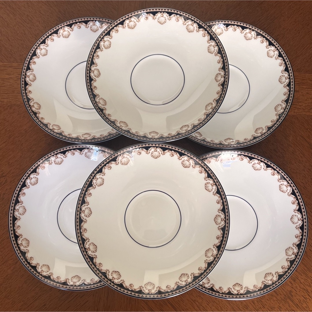 【レア美品】ウェッジウッド★メディチ★ピオニーC/S 6客 【レア美品】ウェッジウッド★メディチ★ピオニーC/S 6客