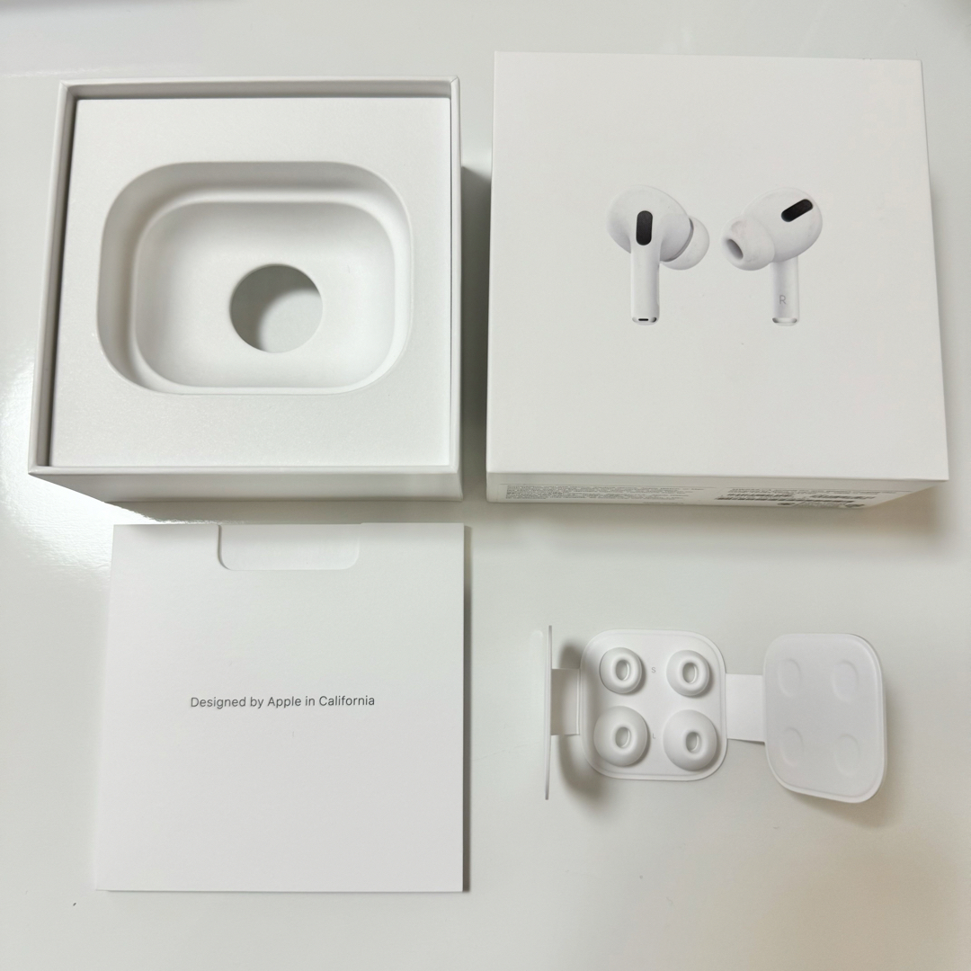 AirPods pro 片耳 左耳だけ ケース付き イヤーチップ付き 箱付き
