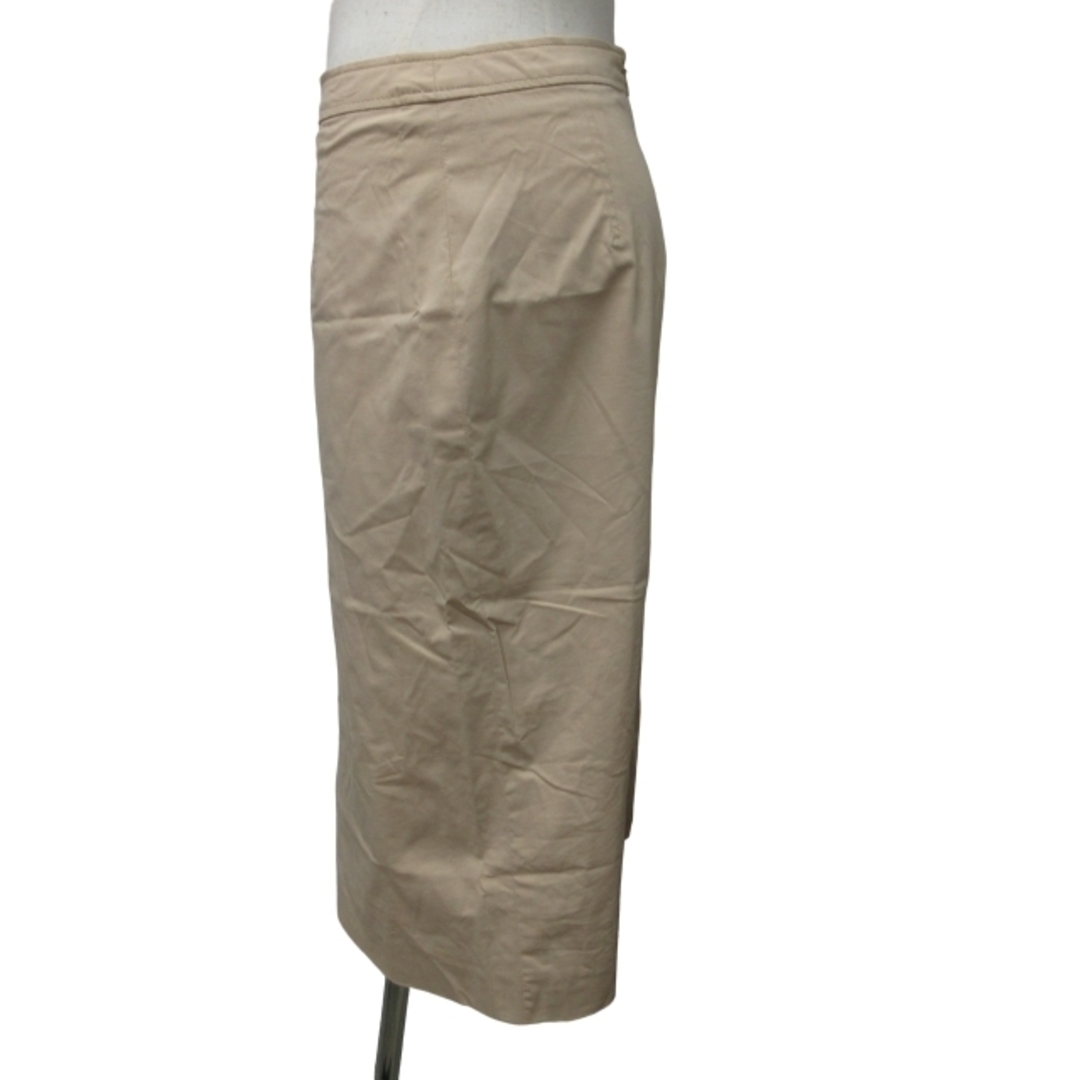 HERNO(ヘルノ)のヘルノ HERNO スカート 薄手 膝丈 ベージュ 42 約Lサイズ 1224 レディースのスカート(その他)の商品写真