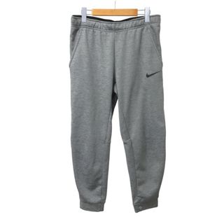 ナイキ(NIKE)のナイキ NIKE フリース パンツ 裏起毛 スポーツ ロゴ L グレー 灰(スラックス)