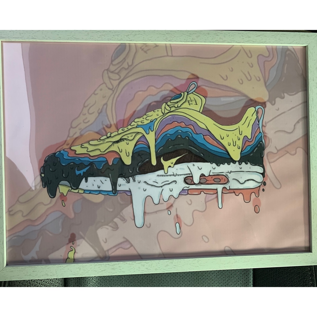 NIKE(ナイキ)の最終値下げ👍ナイキ　アートパネル　壁掛け　壁飾り　インテリア　絵 エンタメ/ホビーの美術品/アンティーク(絵画/タペストリー)の商品写真