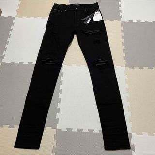 アミリ(AMIRI)の【国内正規】【未使用級】AMIRI MX-1 JEAN BLACK 32インチ(デニム/ジーンズ)