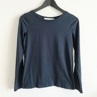 アズールバイマウジー(AZUL by moussy)の【moussy】AZUL ロングTシャツ ブラック M(Tシャツ(長袖/七分))