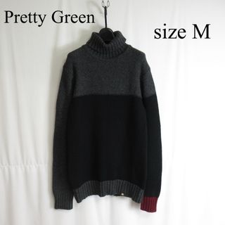 プリティーグリーン(PRETTY GREEN)の専用 Pretty Green タートルネック ウール ニット セーター M(ニット/セーター)