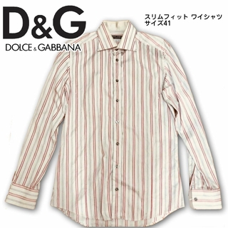 ドルチェアンドガッバーナ(DOLCE&GABBANA)のドルチェ&ガッバーナ スリムフィット ワイシャツ サイズ41 (シャツ)