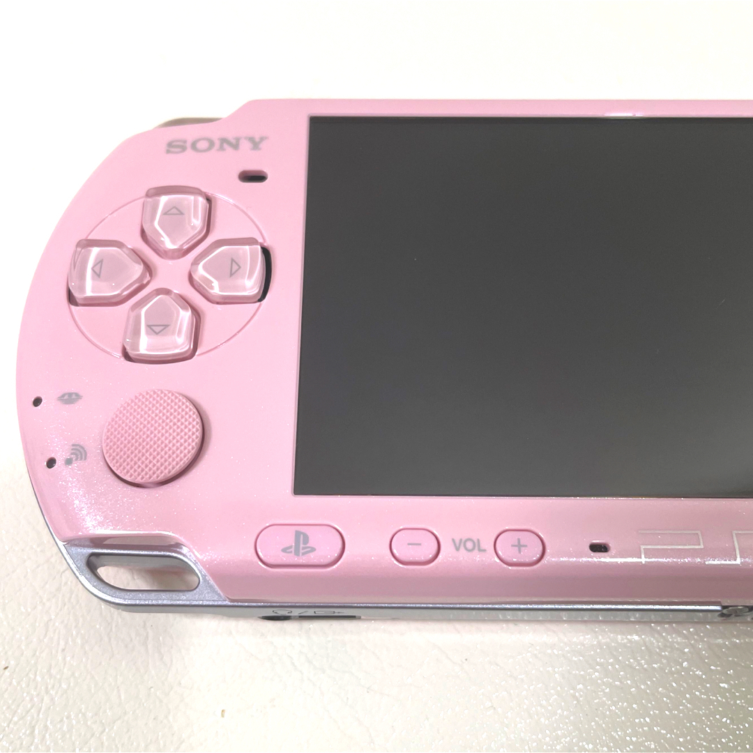 PSP 3000 ブロッサム ピンク 本体 充電器 純正 PSP-3000ZP