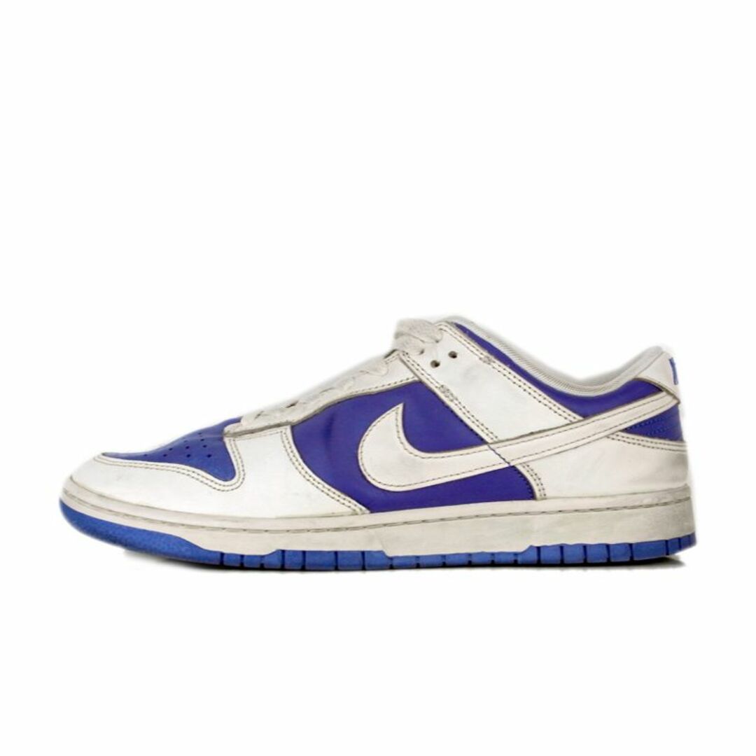 NIKE(ナイキ)のナイキ NIKE ■ 【 DUNK LOW Racer Blue White DD1391 401 】 ダンクロー レーサーブルー リバーズ ケンタッキー スニーカー ホワイト×ブルー　f20145 メンズの靴/シューズ(スニーカー)の商品写真