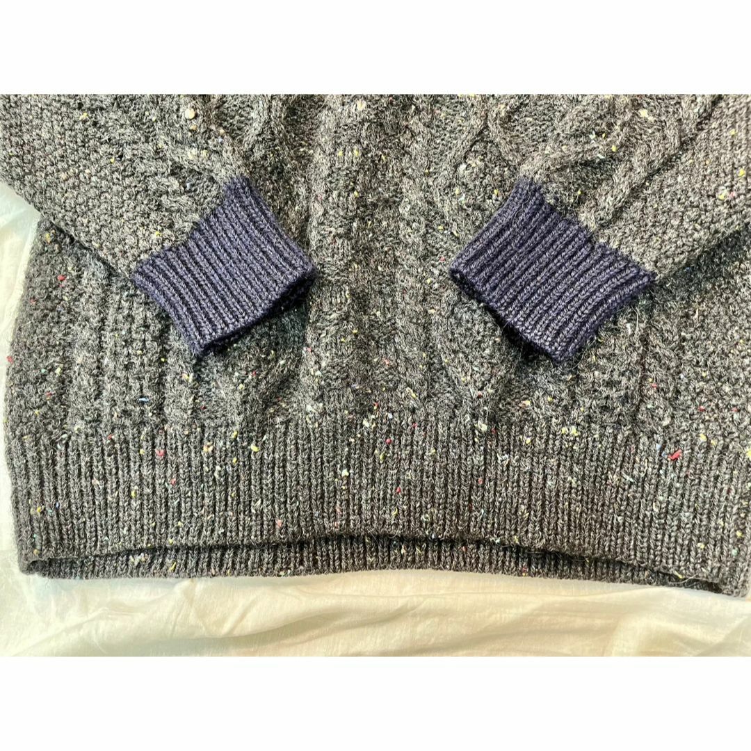 イギリス製　RICHMOND KNITWEAR セーター(厚手)　Sサイズ メンズのトップス(ニット/セーター)の商品写真