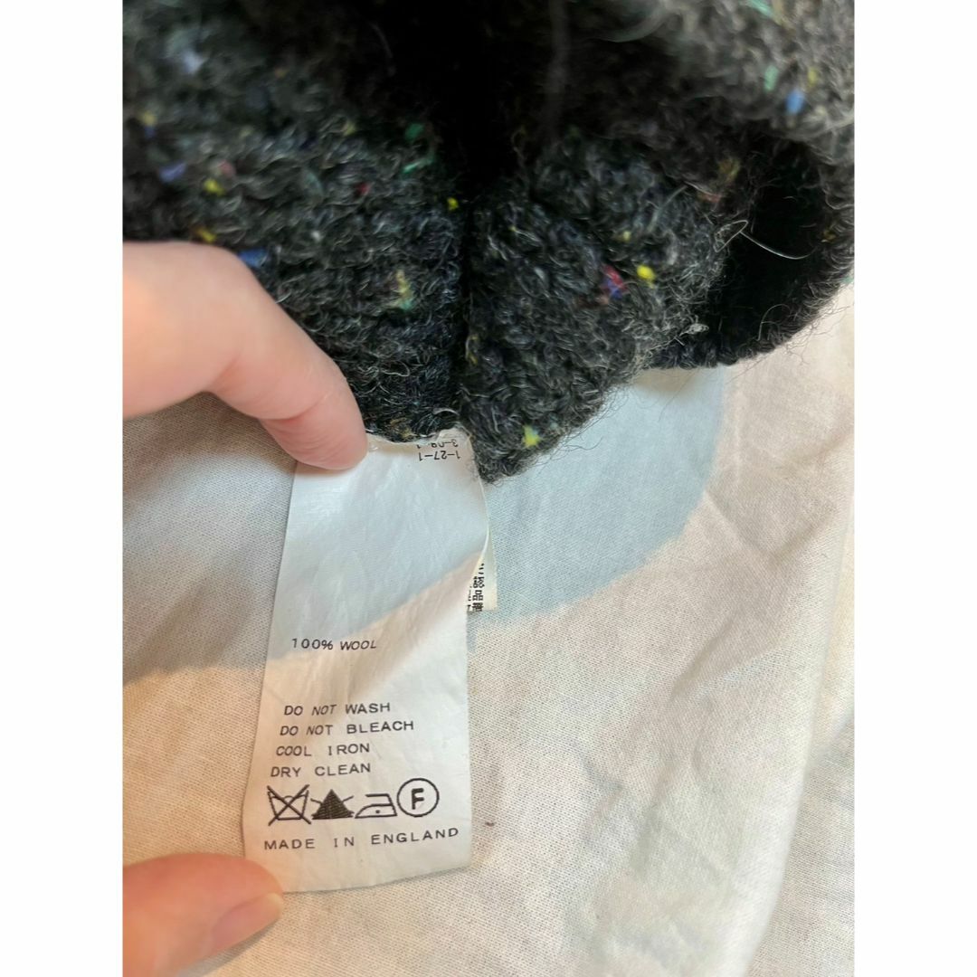 イギリス製　RICHMOND KNITWEAR セーター(厚手)　Sサイズ メンズのトップス(ニット/セーター)の商品写真