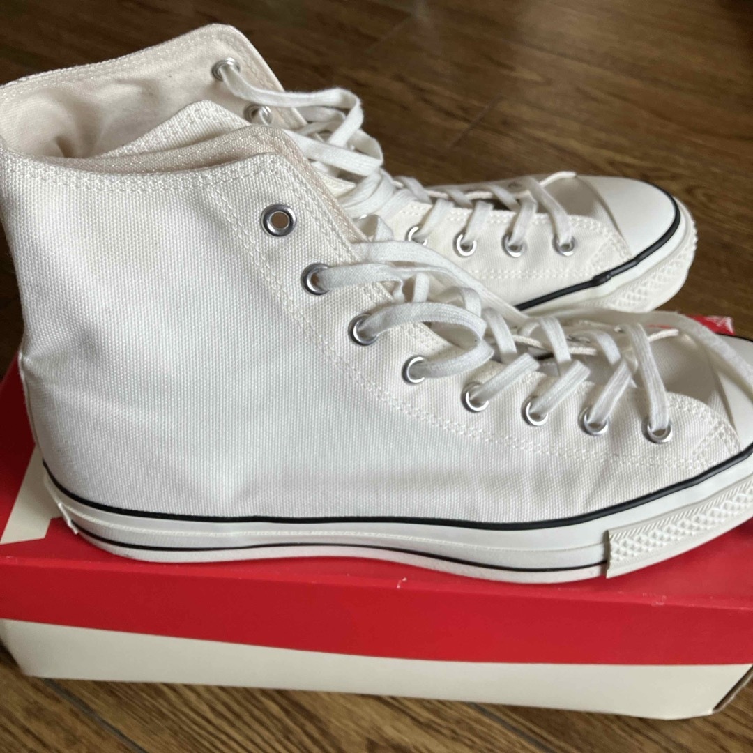 CONVERSE(コンバース)の【中古29㌢】converse made in japan オフホワイト メンズの靴/シューズ(スニーカー)の商品写真
