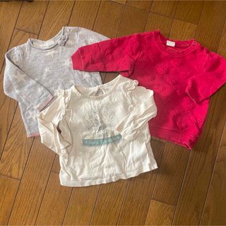 ベビーギャップ(babyGAP)の冬服3点★70サイズ★即日配送(トレーナー)