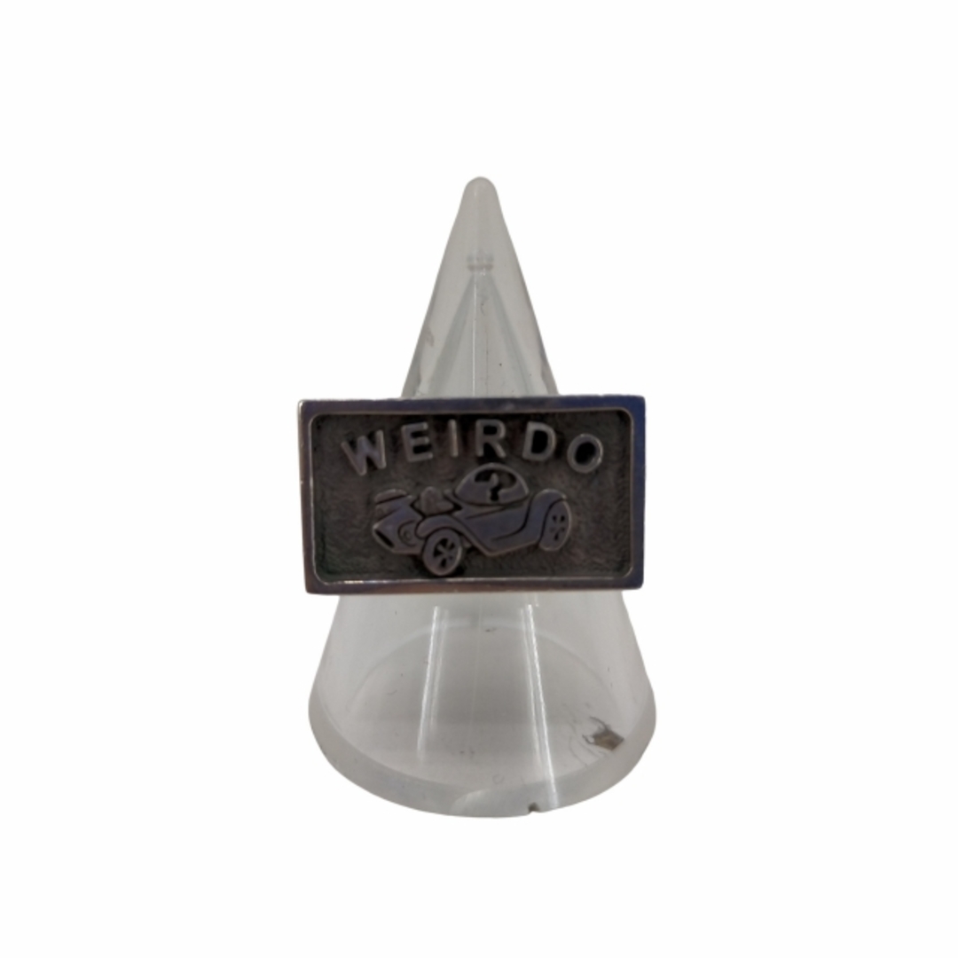 ブランド古着バズストアWEIRDO(ウィアード) PLAQUE RING 15号 メンズ アクセサリー