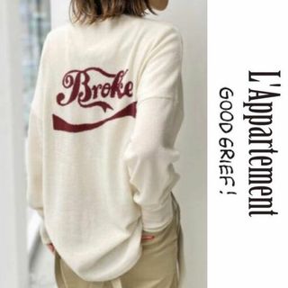 アパルトモンドゥーズィエムクラス(L'Appartement DEUXIEME CLASSE)の20AW GOOD GRIEF Cashmere Logo Knit P/O(ニット/セーター)