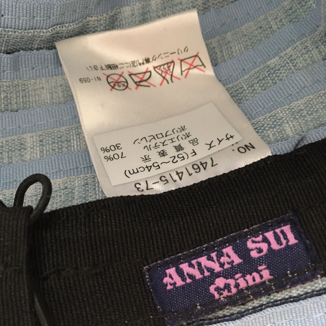 ANNA SUI mini(アナスイミニ)の52~54 アナスイミニ 帽子 キッズ/ベビー/マタニティのこども用ファッション小物(帽子)の商品写真