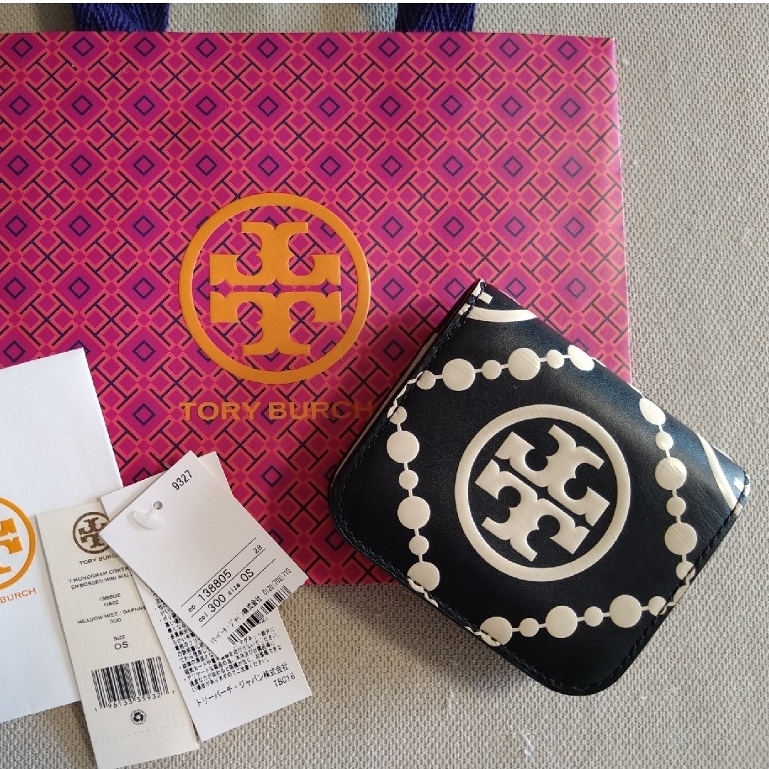 Tory Burch - Tory Burch Tモノグラム コントラスト エンボス ミニ