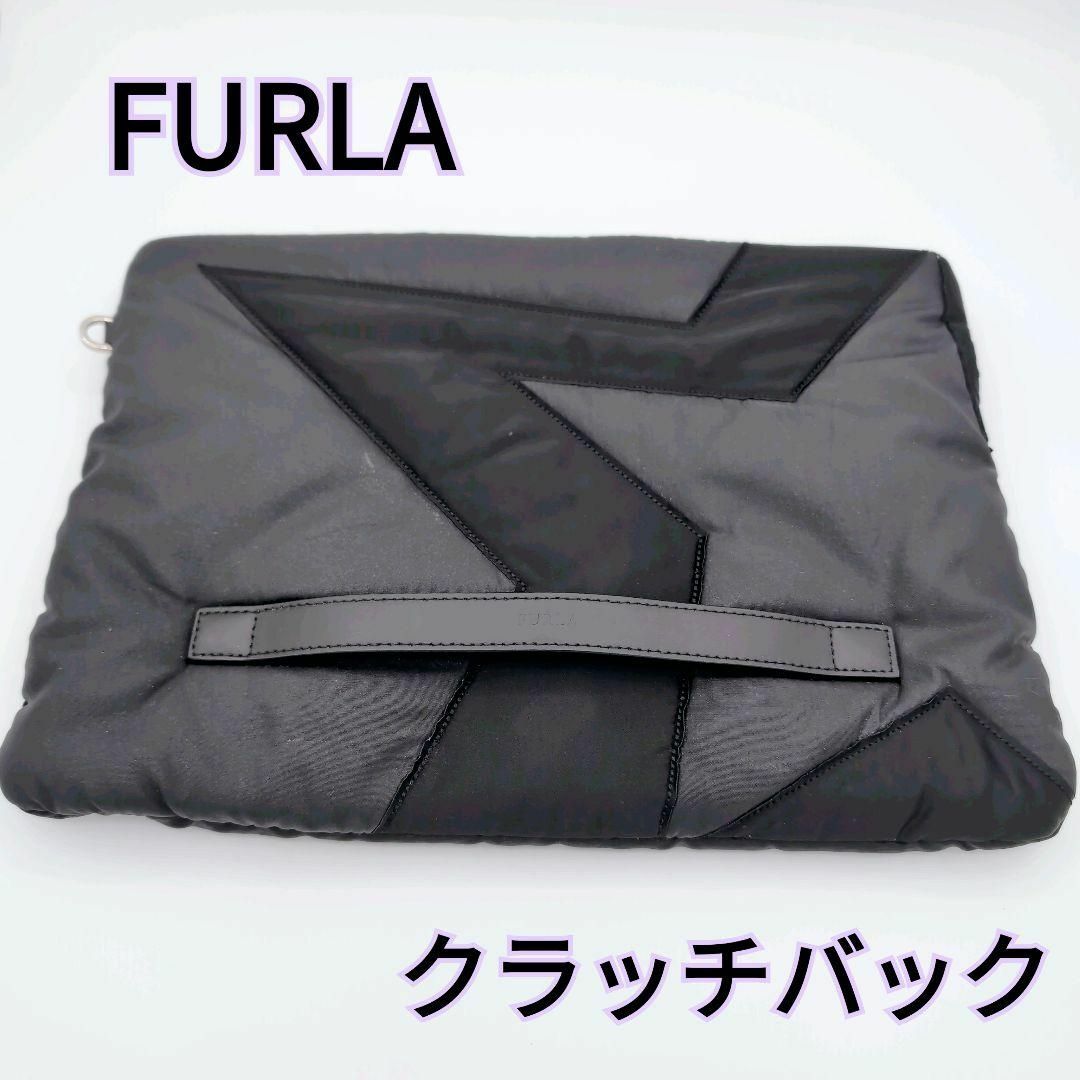 Furla(フルラ)のFURLA クラッチバッグ セカンドバッグ ナイロン レザーFurla レディースのバッグ(クラッチバッグ)の商品写真