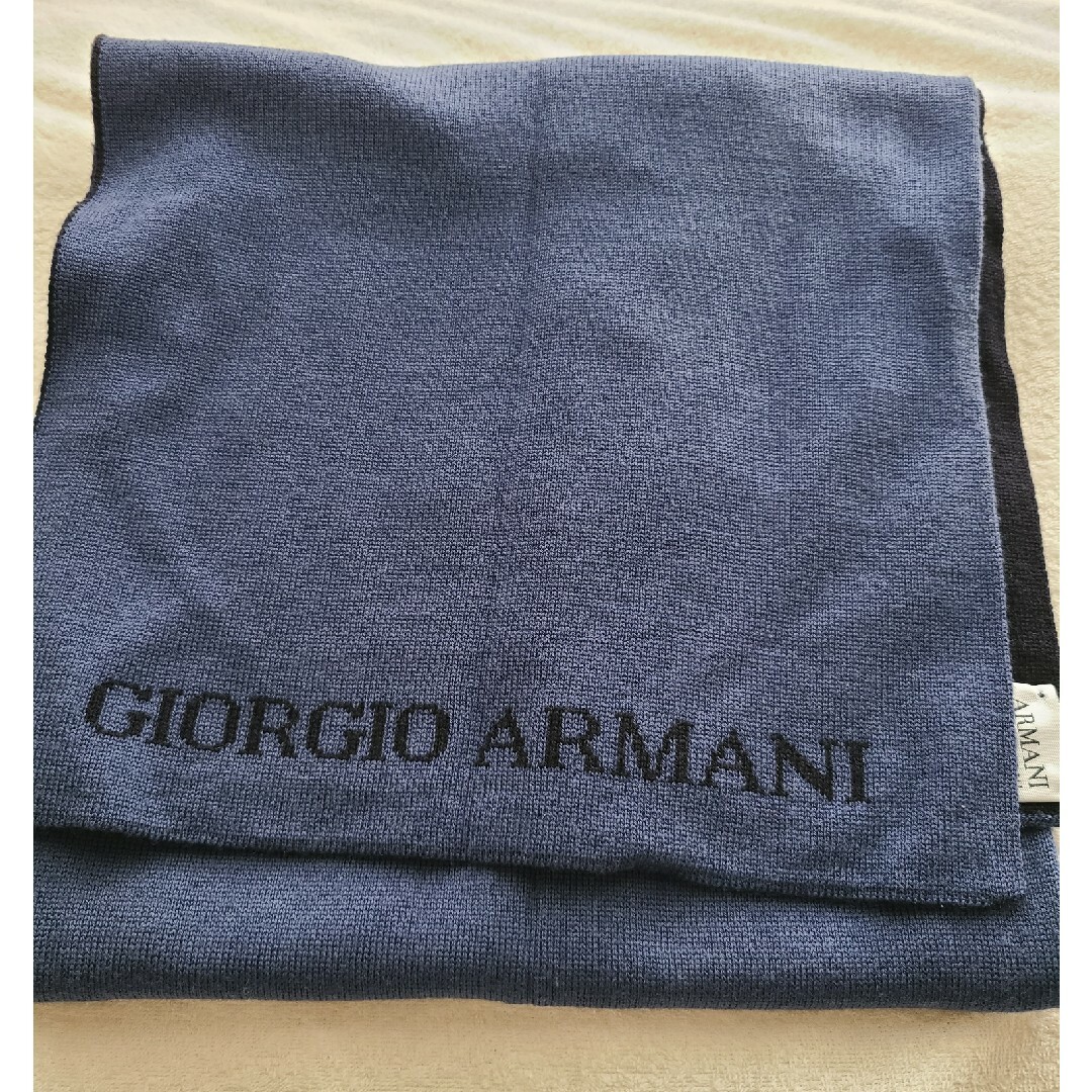 Giorgio Armani(ジョルジオアルマーニ)のGIORGIO ARMANI メンズ　マフラー メンズのファッション小物(マフラー)の商品写真