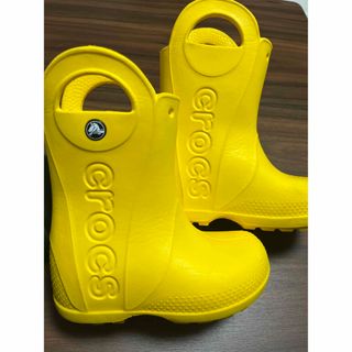 クロックス(crocs)のクロックス　長靴　レインブーツ　17.5cm(長靴/レインシューズ)