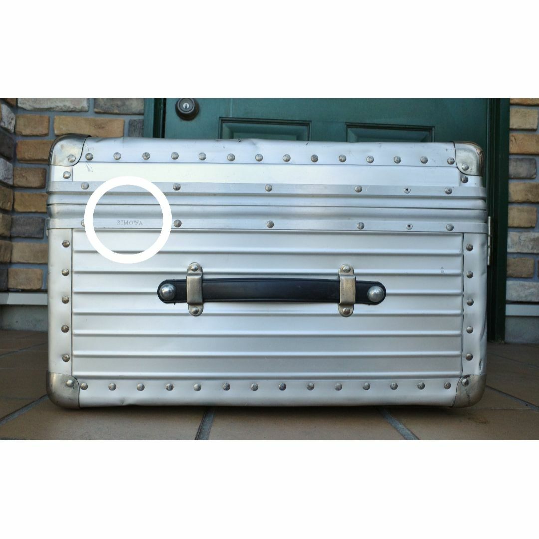 Rimowa リモワ 1960' アンチーク アルミ スーツケース【稀少・旧 Rimowa リモワ 1960' アンチーク アルミ スーツケース【稀少・旧