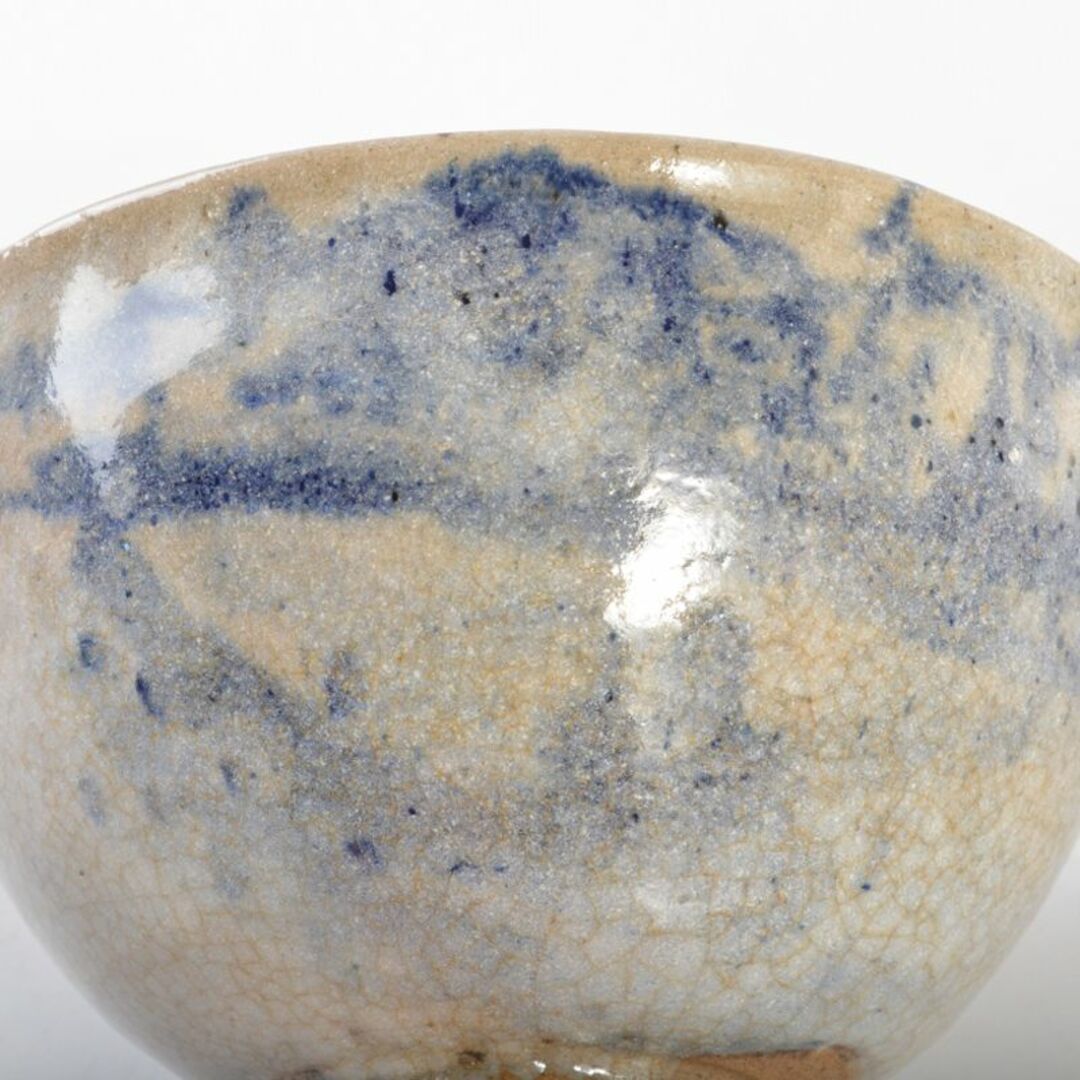 【★超目玉】 茶碗 山水文 清水六兵衛造 京焼 茶道具 共箱 R6713 D 工芸品