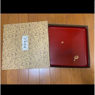 川連漆器　お盆(テーブル用品)