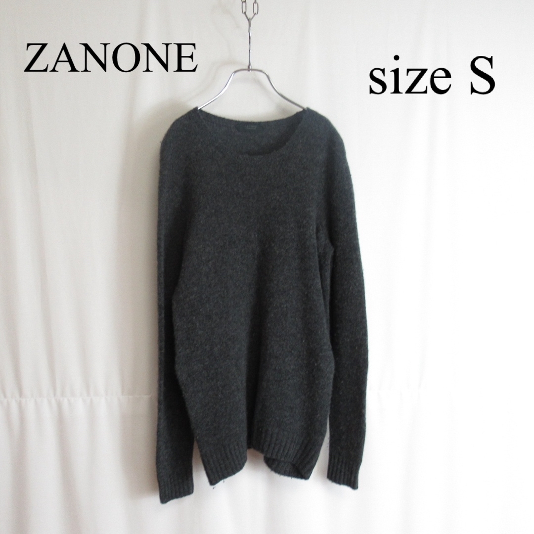 ZANONE - ZANONE ウール 羊毛 ニット クルーネック セーター トップス