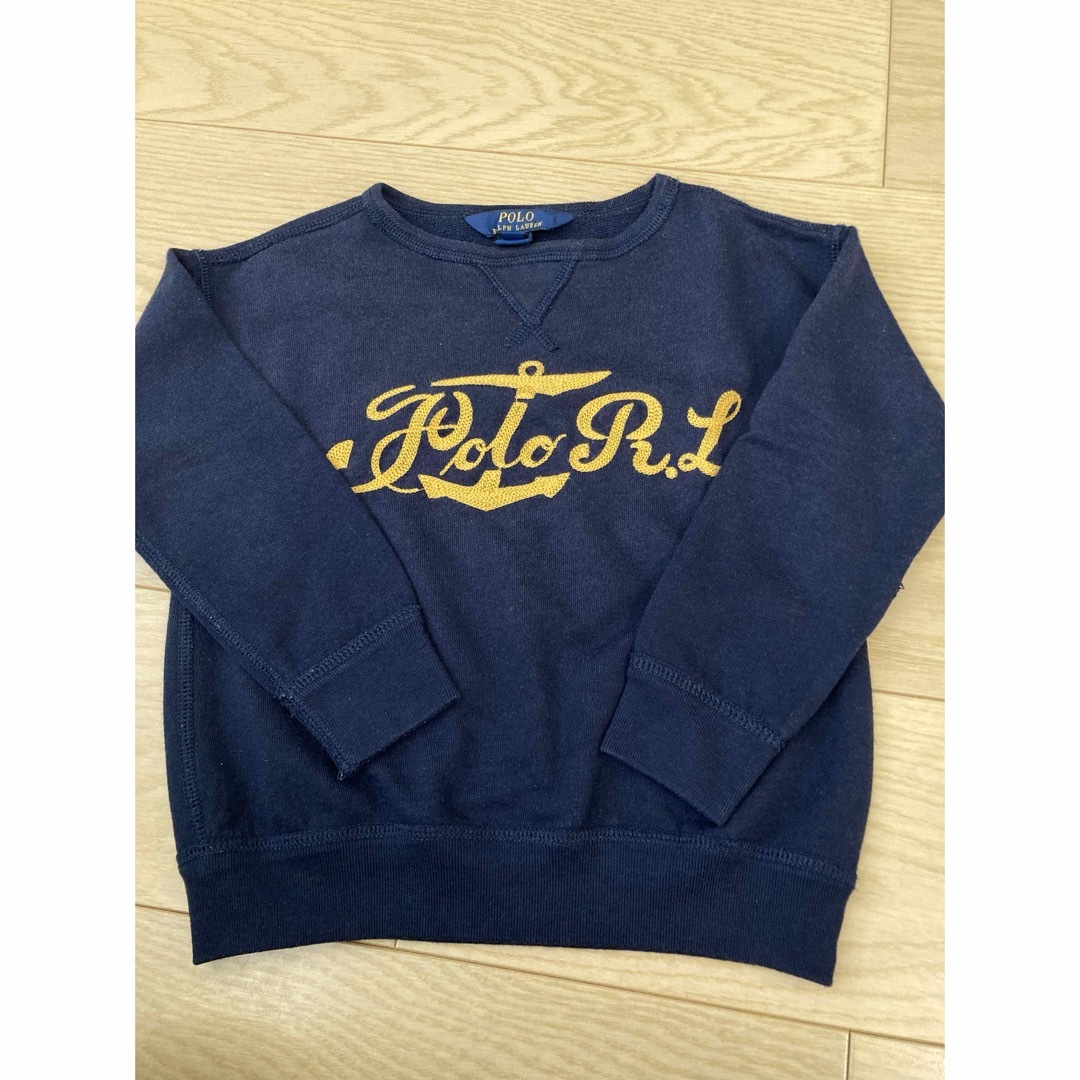 POLO RALPH LAUREN(ポロラルフローレン)のポロラルフローレン  長袖カットソー　4T約110cm キッズ/ベビー/マタニティのキッズ服男の子用(90cm~)(Tシャツ/カットソー)の商品写真