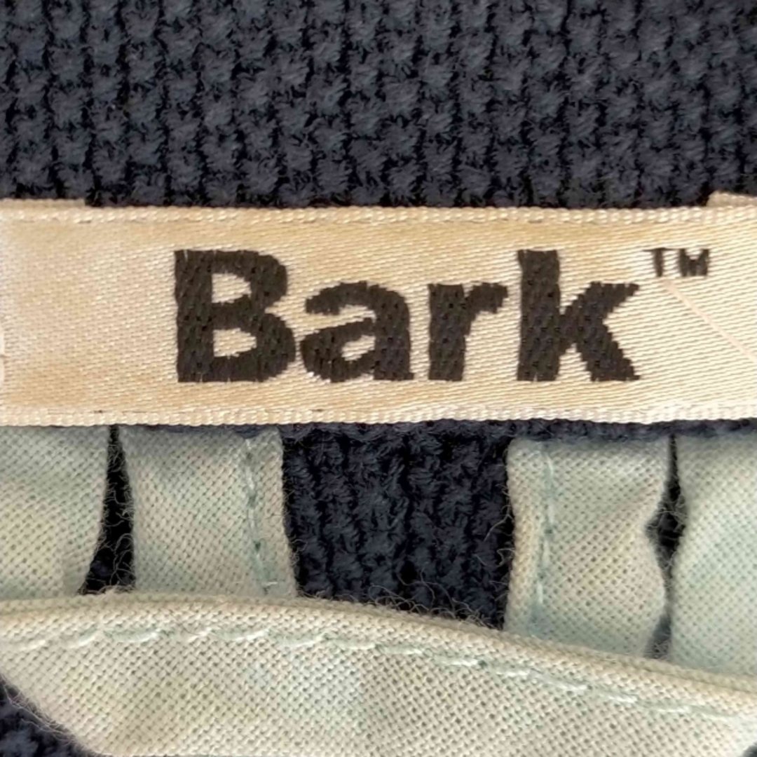 BARK(バーク)のbark(バーク) イタリア製 コットンワッフルカーディガン メンズ トップス メンズのトップス(カーディガン)の商品写真