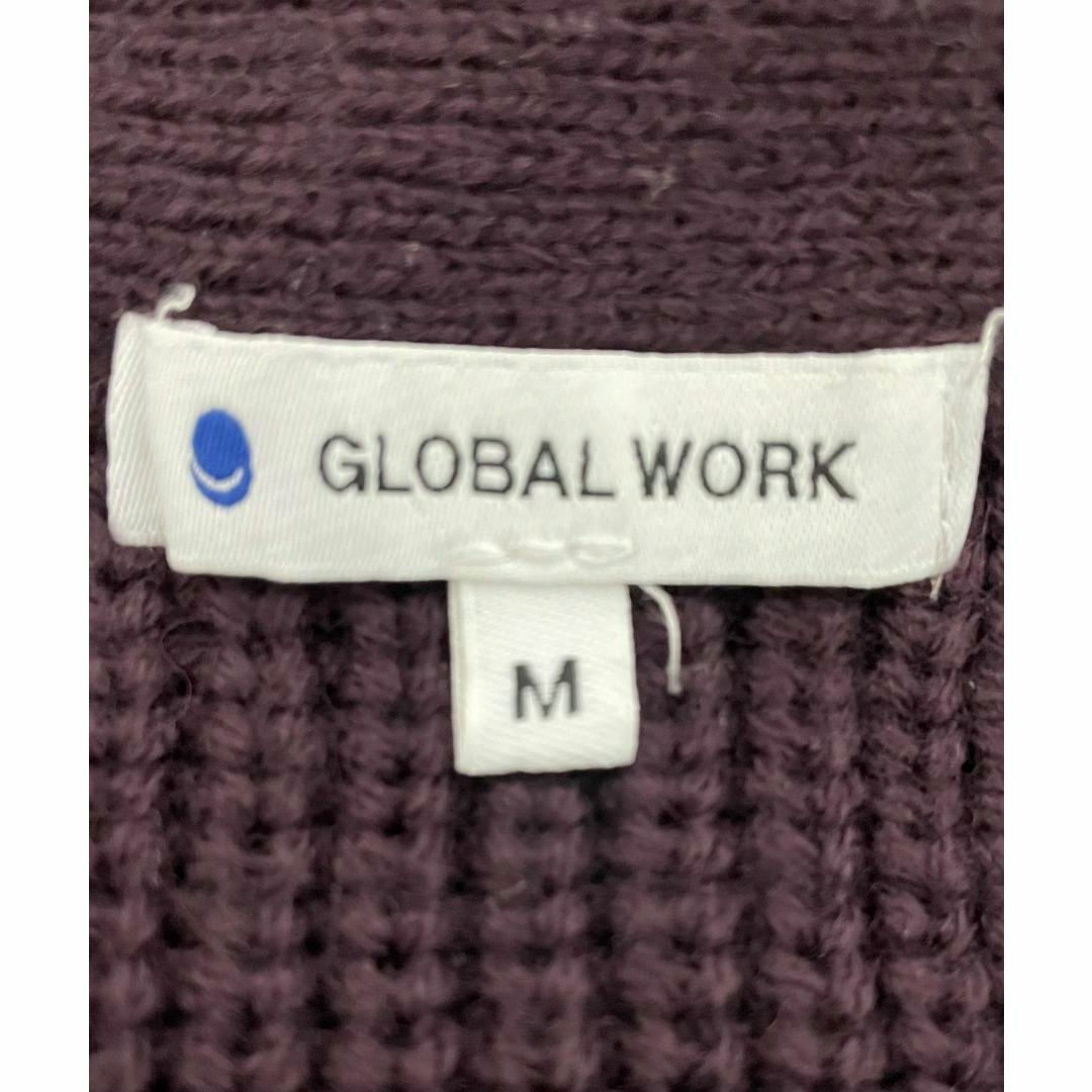 GLOBAL WORK(グローバルワーク)の【美品】GLOBAL WORK　グローバルワーク　ニット　セーター　トップス　紫 レディースのトップス(ニット/セーター)の商品写真