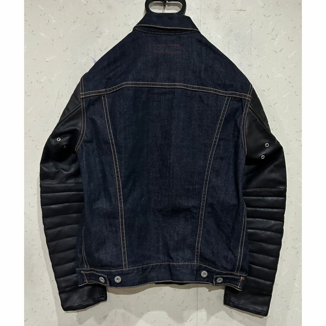 JUNYA WATANABE COMME des GARCONS(ジュンヤワタナベコムデギャルソン)の＊ジュンヤワタナベコムデギャルソンマン×Levi’s デニムジャケット S メンズのジャケット/アウター(Gジャン/デニムジャケット)の商品写真