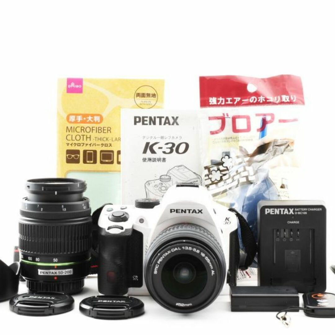 【L66】PENTAX K-30 ダブルズームキット　一眼レフカメラ一眼レフL6621000