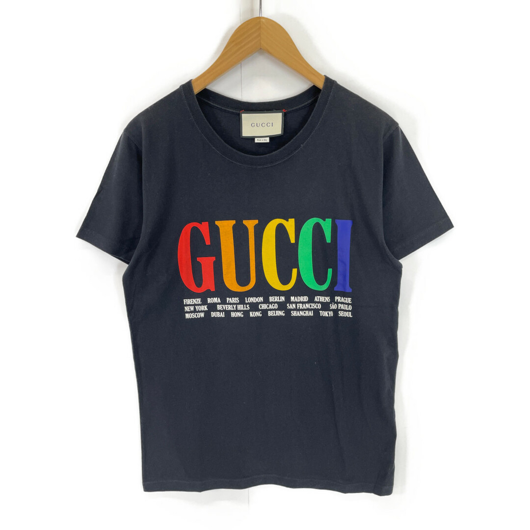 Gucci - グッチ 18AW シティ ロゴ プリント Tシャツ XSの通販 by エコ