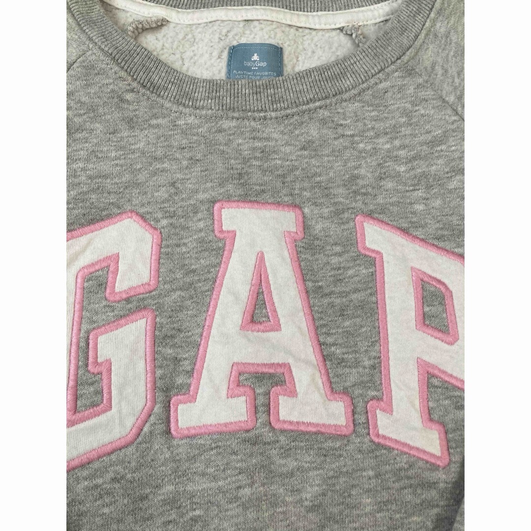 babyGAP(ベビーギャップ)のbabyGap  薄手トレーナー　110cm キッズ/ベビー/マタニティのキッズ服女の子用(90cm~)(Tシャツ/カットソー)の商品写真