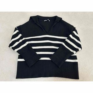 ザラ(ZARA)のZARA ボーダー　セーラーニット(ニット/セーター)