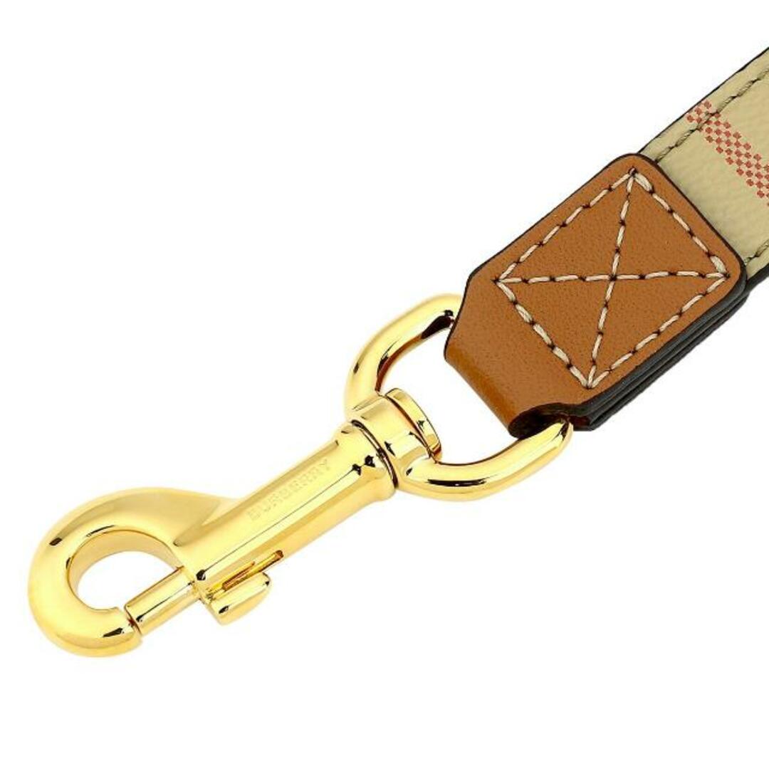 BURBERRY(バーバリー)の新品 バーバリー BURBERRY ペットグッズ DOG LEASH ヴィントチェック/ブライアーブラウン その他のペット用品(犬)の商品写真