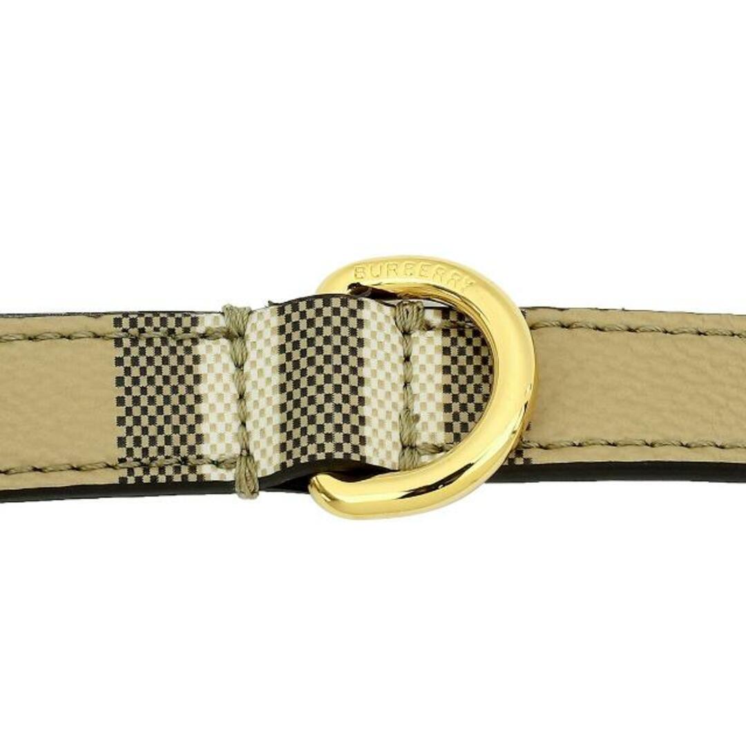 BURBERRY(バーバリー)の新品 バーバリー BURBERRY ペットグッズ DOG COLLAR ヴィントチェック/ブライアーブラウン その他のペット用品(犬)の商品写真