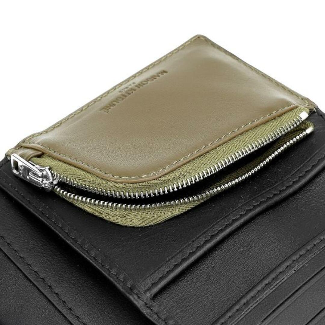 MAISON KITSUNE'(メゾンキツネ)の新品 メゾン キツネ MAISON KITSUNE 2つ折り財布 ウォレット ブラック レディースのファッション小物(財布)の商品写真