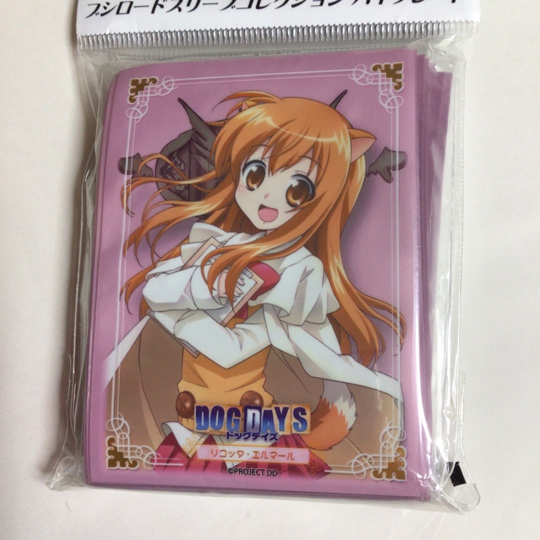 DOG DAYS  リコッタ・エルマール　スリーブ エンタメ/ホビーのトレーディングカード(カードサプライ/アクセサリ)の商品写真