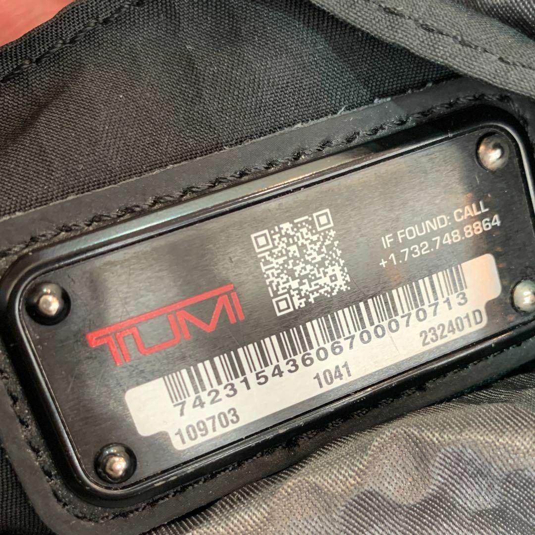 TUMI(トゥミ)の☆美品☆TUMI アルファブラボー ウエストポーチ ボディバッグ ブラック メンズのバッグ(ウエストポーチ)の商品写真