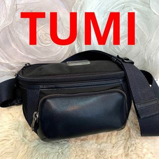 TUMI - ☆美品☆TUMI アルファブラボー ウエストポーチ ボディバッグ ブラック