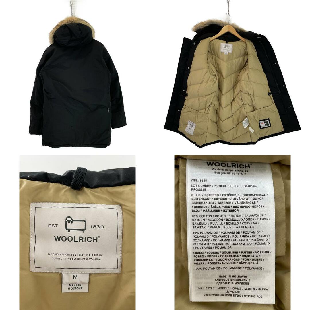 WOOLRICH(ウールリッチ)のウールリッチ ﾌﾞﾗｯｸ 222CFWOOU0482MR ｱｰｸﾃｨｯｸﾃﾞﾀｯﾁｬﾌﾞﾙﾌｧｰﾊﾟｰｶｰ M メンズのジャケット/アウター(その他)の商品写真