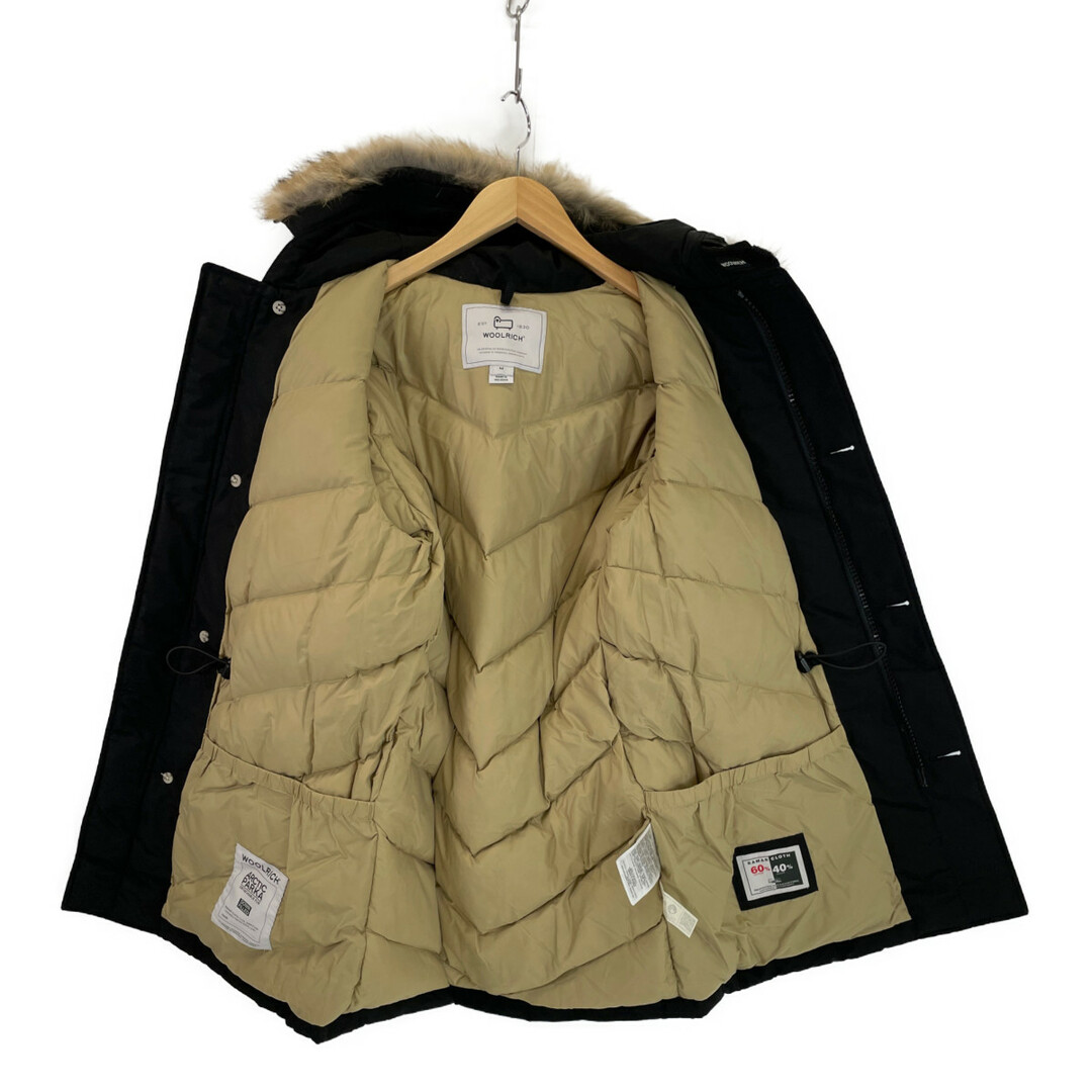 WOOLRICH(ウールリッチ)のウールリッチ ﾌﾞﾗｯｸ 222CFWOOU0482MR ｱｰｸﾃｨｯｸﾃﾞﾀｯﾁｬﾌﾞﾙﾌｧｰﾊﾟｰｶｰ M メンズのジャケット/アウター(その他)の商品写真